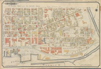 Atlas of the city of Toronto and vicinity from special survey founded on registered plans and showing all building and lot numbers.