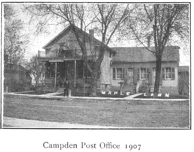 Souvenir, Old boys and girls reunion, Campden, Lincoln County, Ontario June 30 - July 1, 1907
