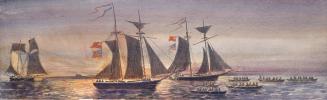 Cutting-Out Exploit, the British Capture of the ''Somers'' and the ''Ohio'' in the Niagara River off Fort Erie (Ontario), 12 August 1814