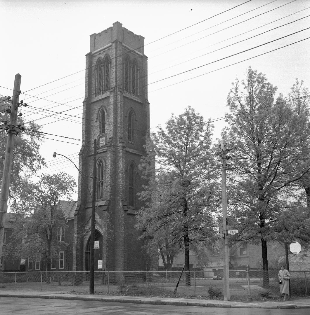 St. George-The-Martyr Anglican Church, John St., northeast corner Stephanie St