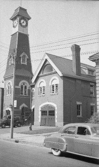 Fire Hall, Toronto, Yorkville Avenue, north side, west of Yonge Street