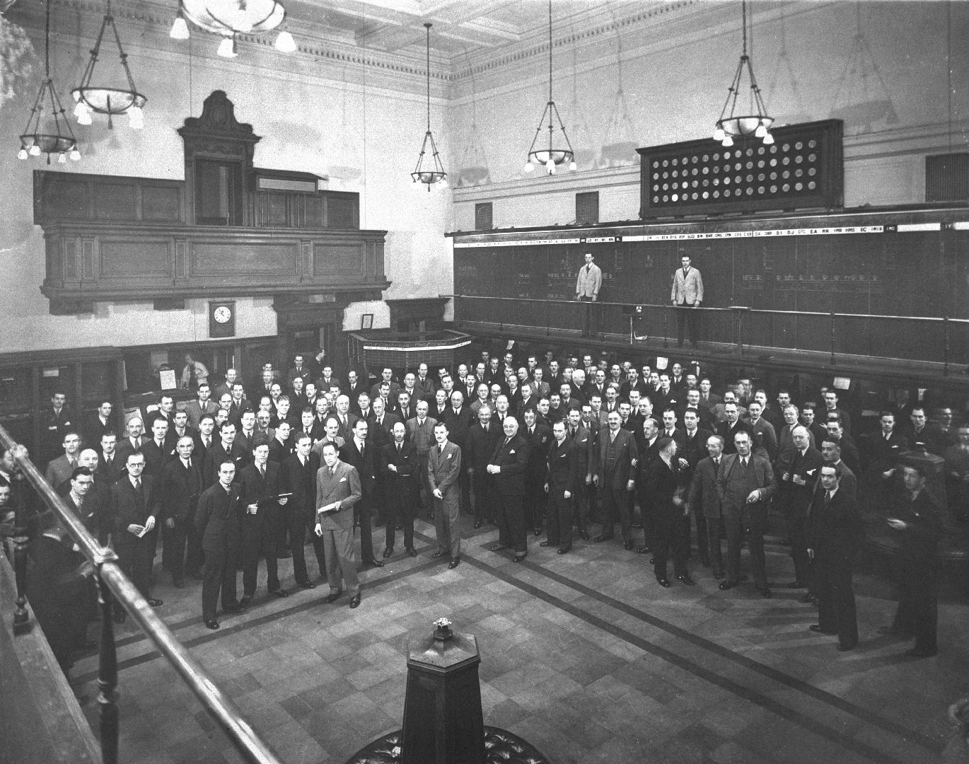 Toronto Stock Exchange (1913-1936), Bay St