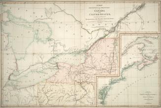 A map exhibiting the frontiers of Canada and the United States, intended to Illustrate the Operations of the British and American Armies