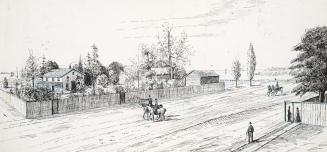 Residence of Sir Richard Bonnycastle (Toronto) in 1840