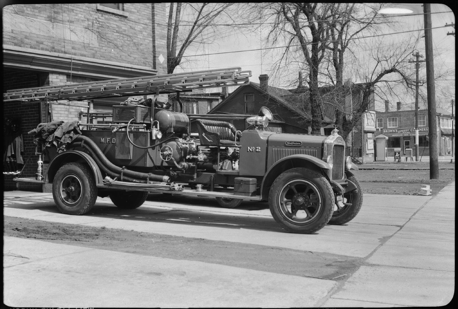 Fire Hall, Etobicoke, Superior Avenue, east side, north of Lake Shore Boulevard W