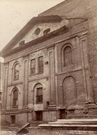 Court House (1827-1853), King Street East, northwest corner Church St