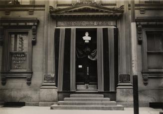 Edward VII, Decorations Mourning Death, on Sterling Bank, Bay St