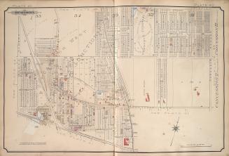 [Plate 40] Atlas of the city of Toronto and vicinity from special survey founded on registered plans and showing all building and lot numbers.