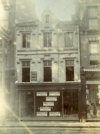 Charles Robertson's dry goods store, King Street East