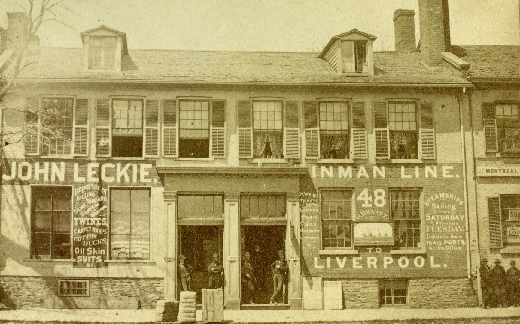 Front Street East, Yonge to Jarvis Streets, north side, between Scott & Church Streets