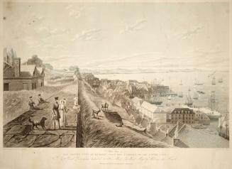 The Lower City of Quebec, from the Parapet of the Upper City