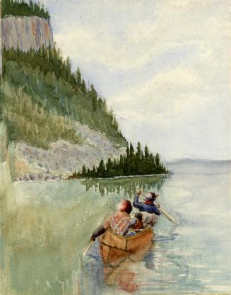 Canoeing (Lake Superior, Ontario)