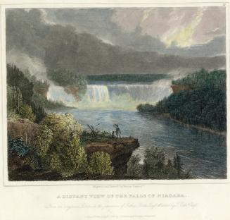 A Distant View of the Falls of Niagara (1829)
