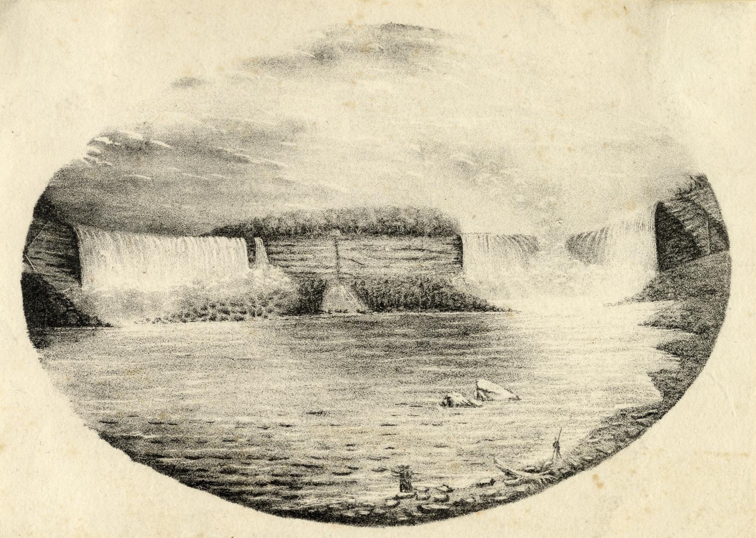 Niagara, View of the Falls from near the Ferry