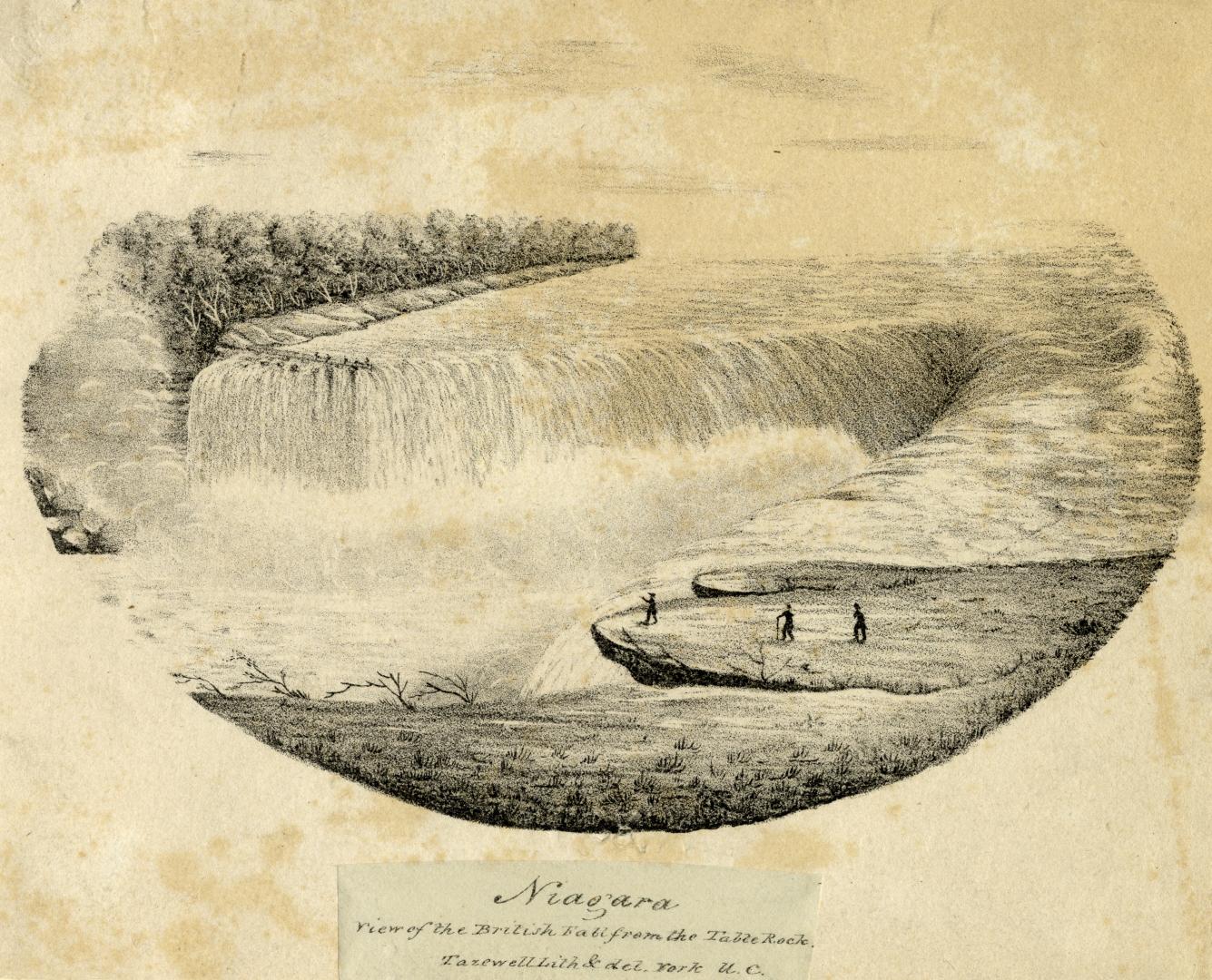 Niagara, View of the British Fall from the Table Rock