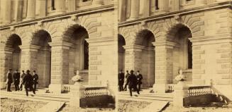 Osgoode Hall, Queen Street West, north east corner University Avenue, main entrance