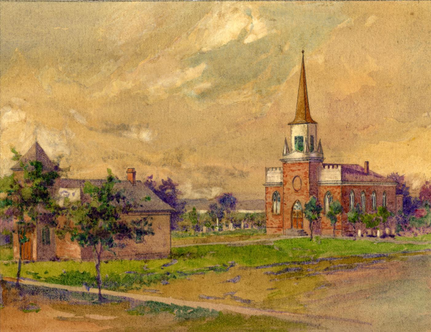 Trinity Anglican Church and Sunday School, Bridgewater Street, Chippawa (Niagara Falls, Ontario)