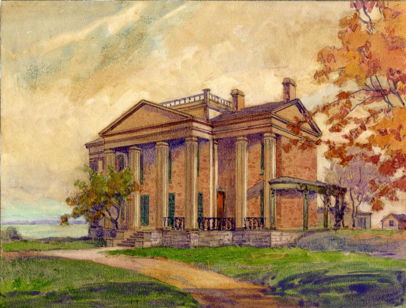Residence of James H. Cummings, Chippawa (Niagara Falls, Ontario)