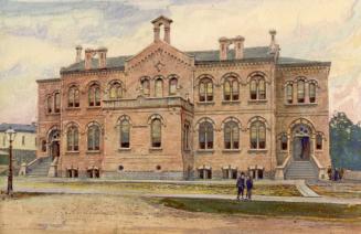 Jarvis St. Collegiate Institute (1871-1924), Jarvis St., east side, south of Carlton St., Toronto, Ontario