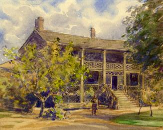 Home of the Hon. James Crooks, West Flamborough, Ontario, circa 1880