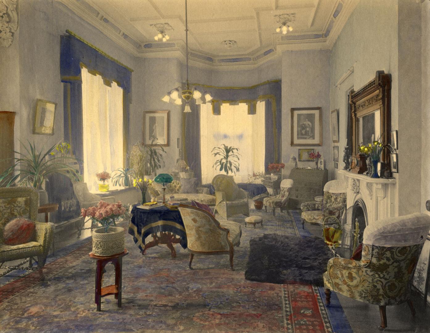 Government House (1868-1912), Interior, reception room