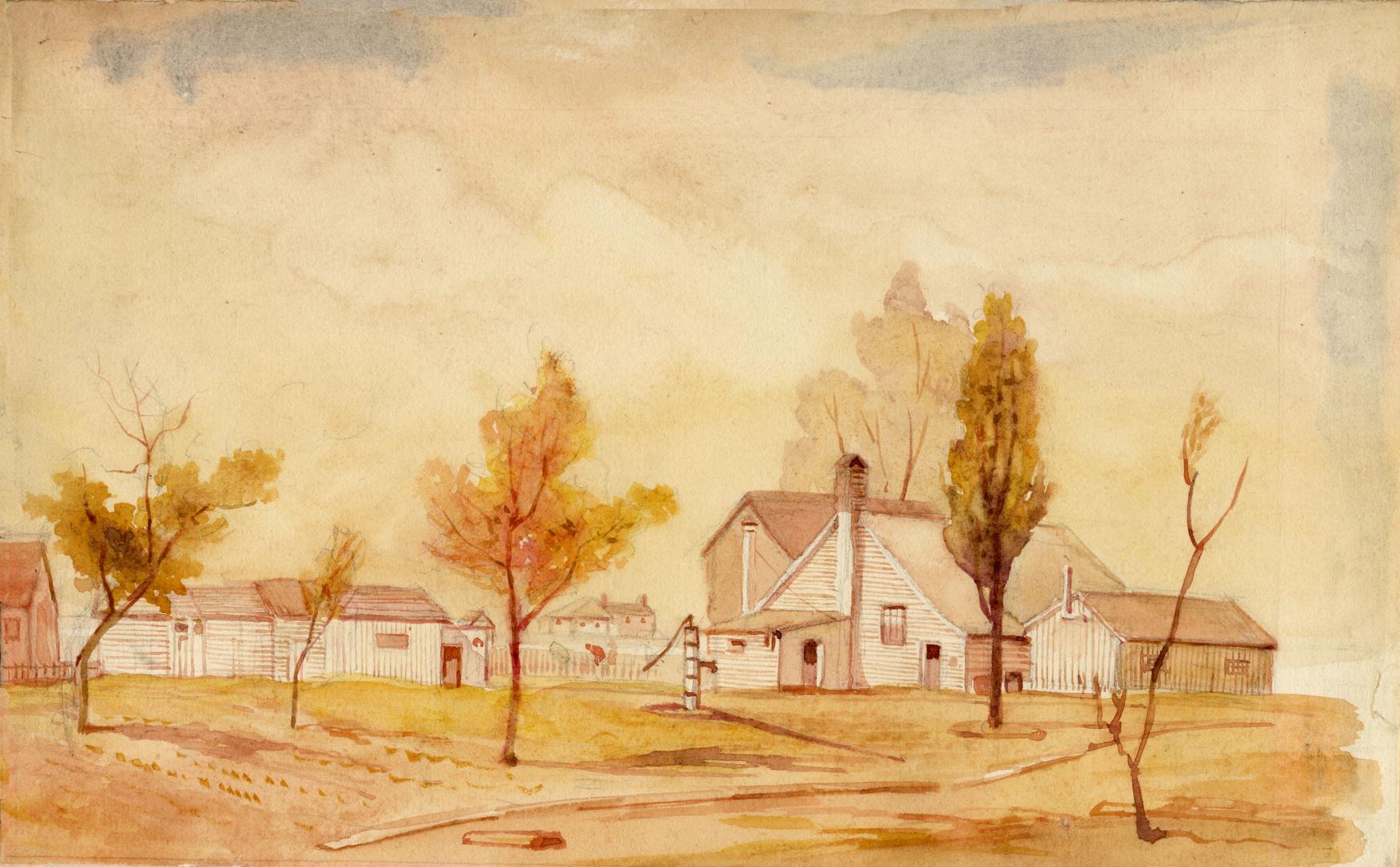 Ward, William, house (1871-ca 1885), Centre Island