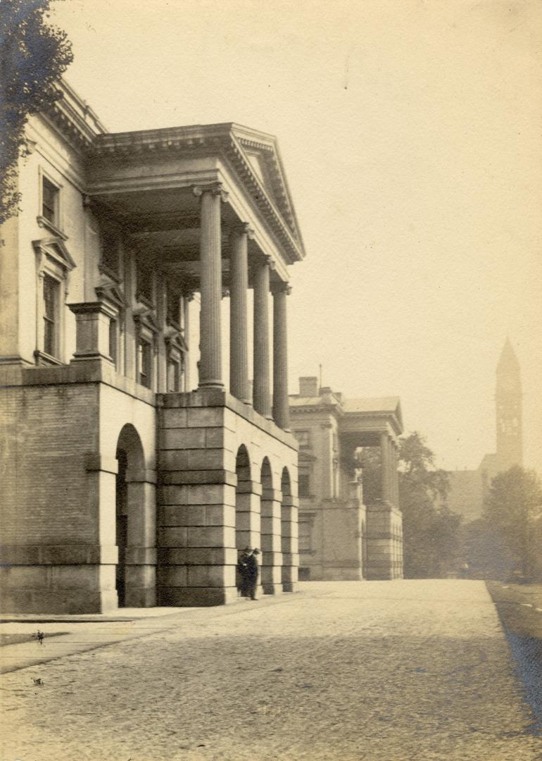 Osgoode Hall, Queen Street West, northeast corner University Avenue