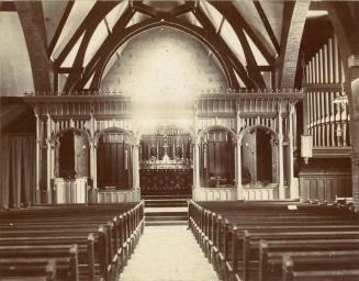 St. Thomas' Anglican Church (opened 1893), Huron St., east side, opposite Washington Avenue, INTERIOR