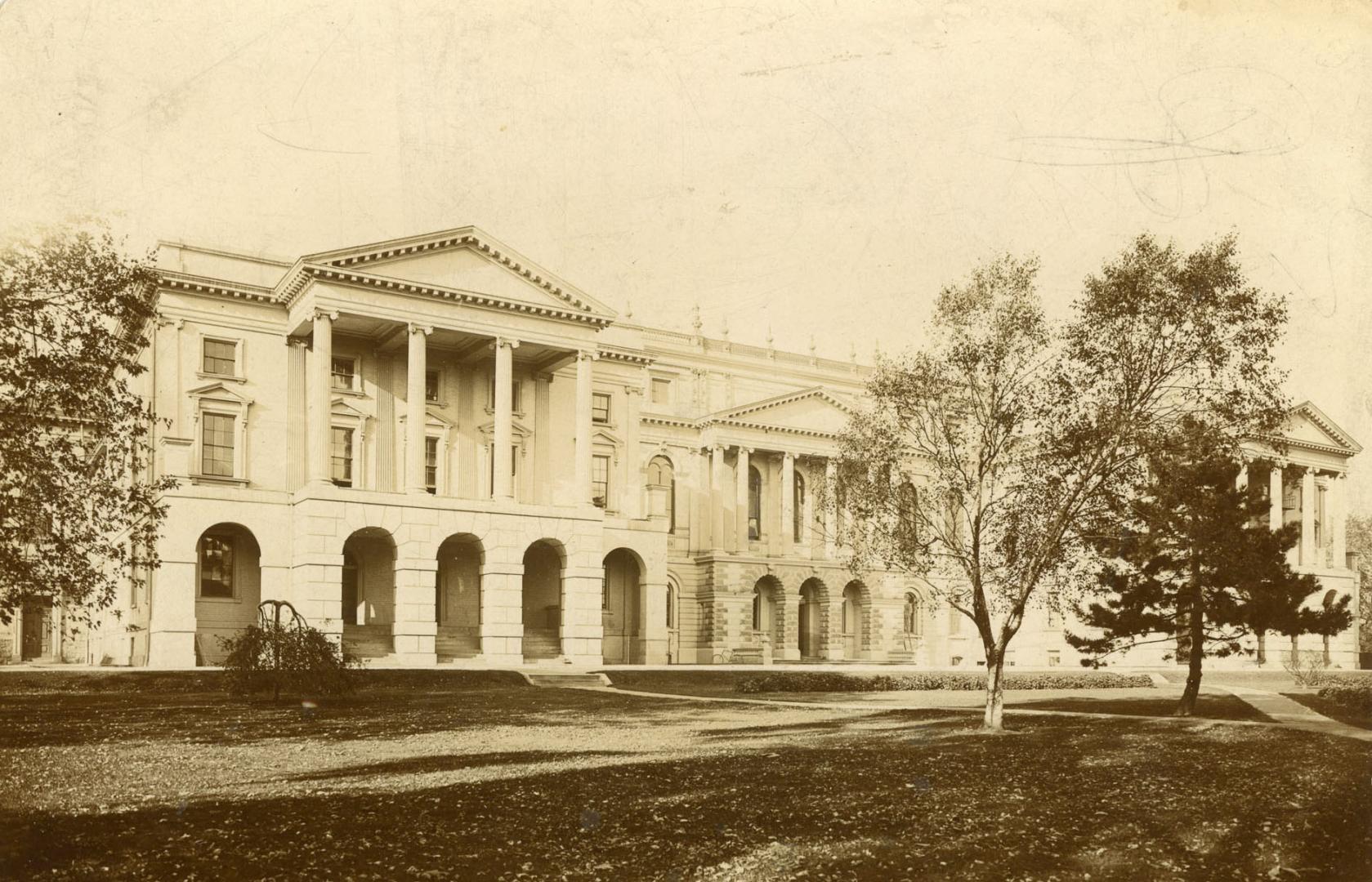 Osgoode Hall, Queen Street West, northeast corner University Avenue