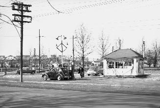 Dundas Street West, looking northwest to Royal York Road