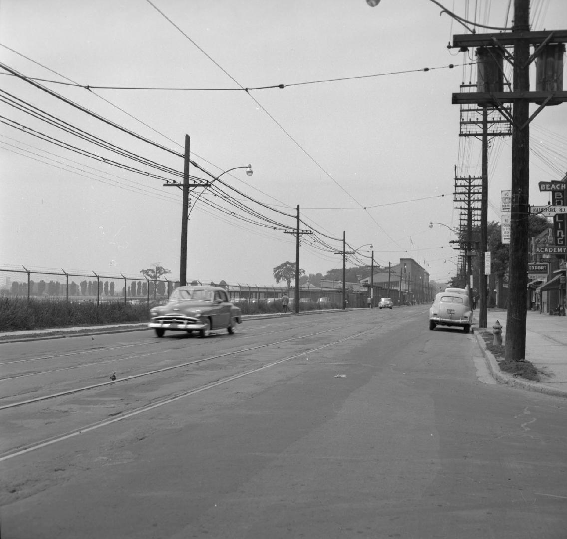 Greenwood Race Track, Queen Street East, south side, between Eastern & Woodbine Aves