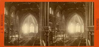 St. James' Anglican Cathedral (opened 1853), King Street East, northeast corner Church St., INTERIOR