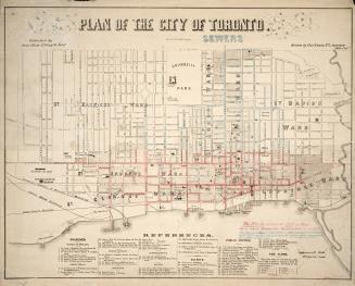Plan of the city of Toronto