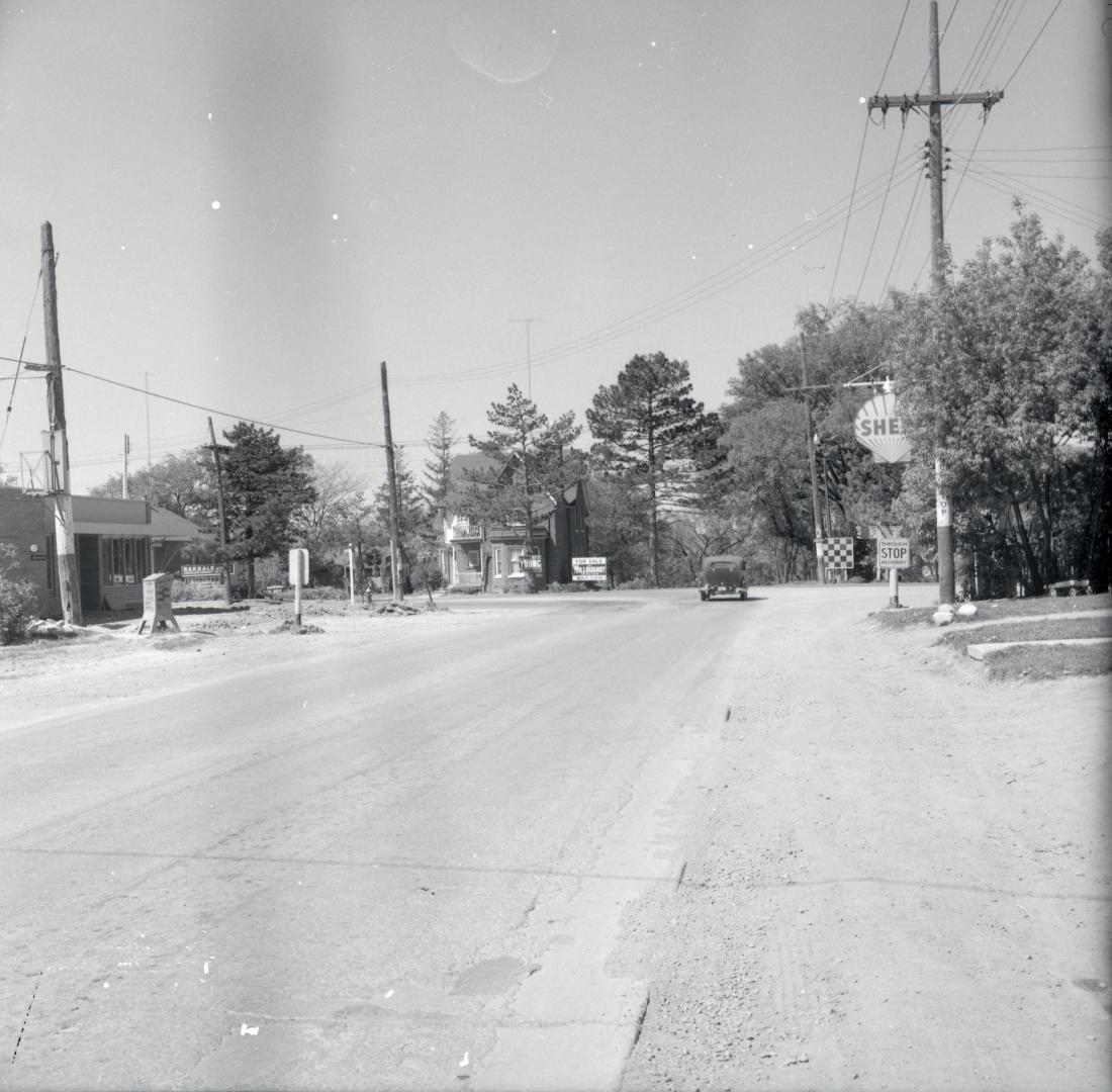 Wilson Avenue, looking west to Weston Road