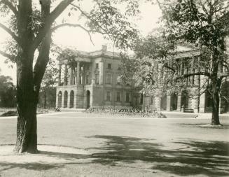 Osgoode Hall, Queen Street West, northeast corner