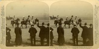 George V, visit to Toronto, 1901, Military review at C