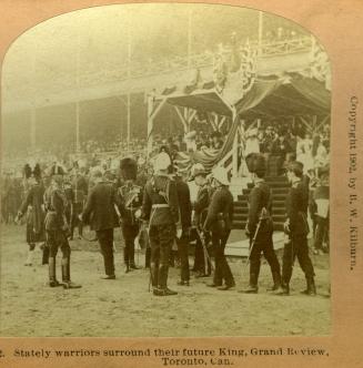 George V, visit to Toronto, 1901, Military review at C