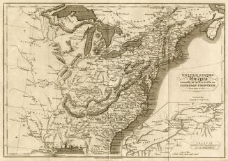 United States of America exhibiting the seat of war on the Canadian frontier from 1812 to 1815