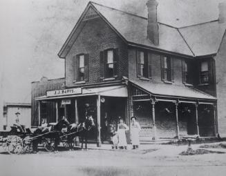 Davis, J. J., general store, Yonge Street, northeast corner Davisville Avenue, Toronto, Ontario ...
