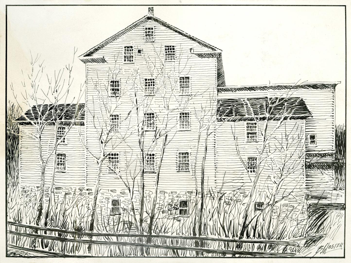Wadsworth Mill, Weston, 1907, Toronto, Ontario