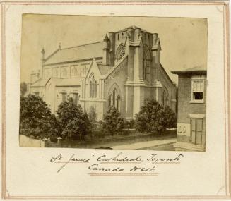 St. James' Anglican Cathedral (opened 1853), King Street East, northeast corner Church St