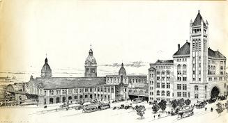Union Station (1873-1927), Toronto, Ontario