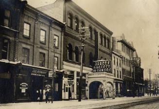 King Street West, south side, between York & Simcoe Streets, showing Princess Theatre