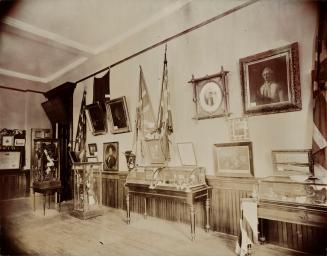 Canadian Historical Exhibition, 1899, Victoria College, military room no