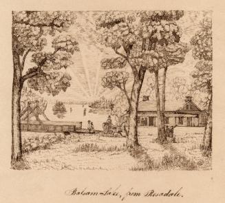 Balsam Lake from Rosadale (Rosedale, Ontario)