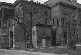 Osgoode Hall, Queen Street West, northeast corner University Avenue