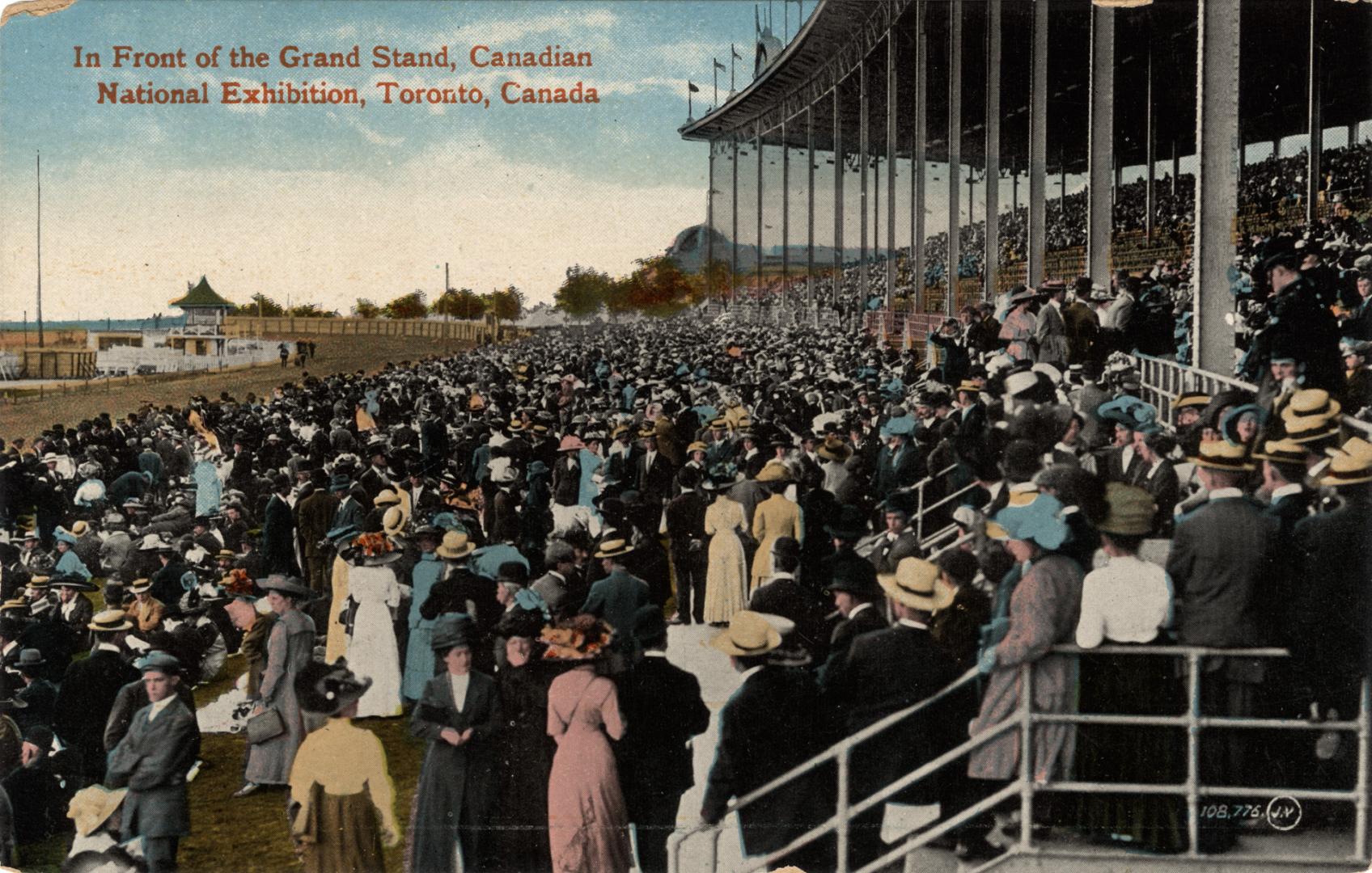 In Front of the Grand Stand, Canadian National Exhibition, Toronto, Canada