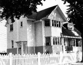 House, Manor Road East, southeast corner of Cuthbert Crescent, Toronto, Ontario. This is a two  ...