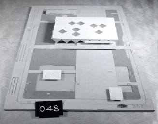 A. Rubio Morales entry, City Hall and Square Competition, Toronto, 1958, architectural model