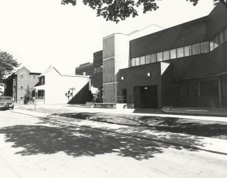 Northern District Library 40 Orchard View Boulevard. Image shows a very limited side view of th ...
